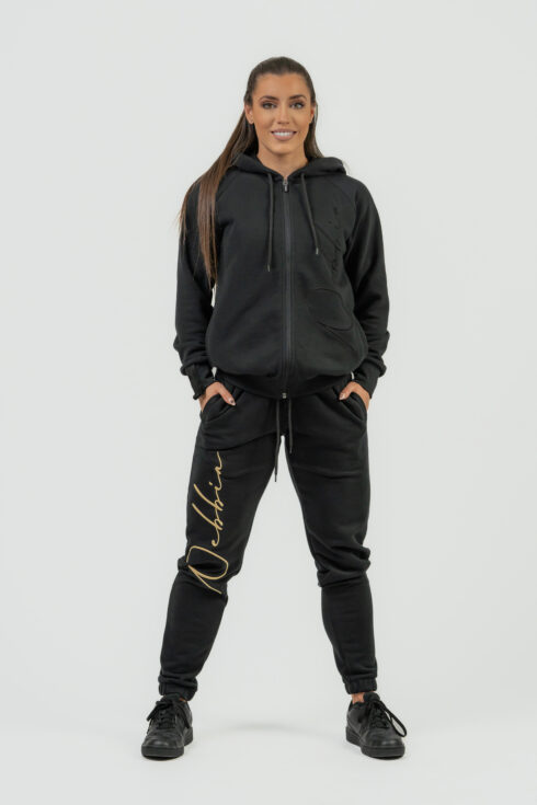 NEBBIA Dámska športová mikina s kapucňou INTENSE Signature 845 - Image 3