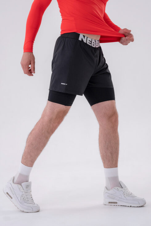 Double-Layer Shorts with Smart Pockets 318 - Image 2