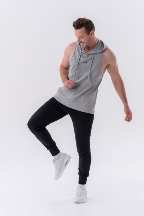 Fitness Tank top with a hoodie 323 - Image 5