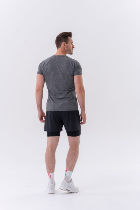 Luftiges Sport-T-Shirt „Grey“ 325 – Bild 3