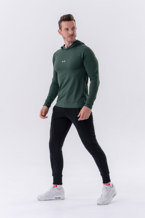 Langarmshirt mit Kapuze 330 – Bild 5