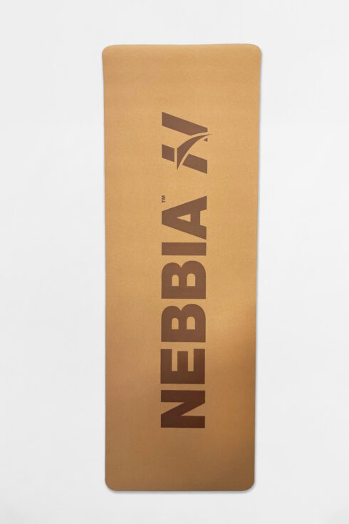 NEBBIA Natural Cork Yoga Mat - Image 3