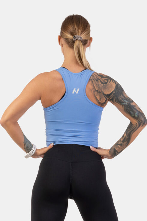 Športové slim-fit crop tielko 422 - Image 2