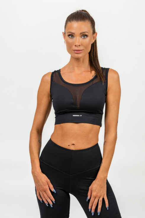 Medium-Support Mesh Sports Bra PERFORMANCE 477 - Image 4