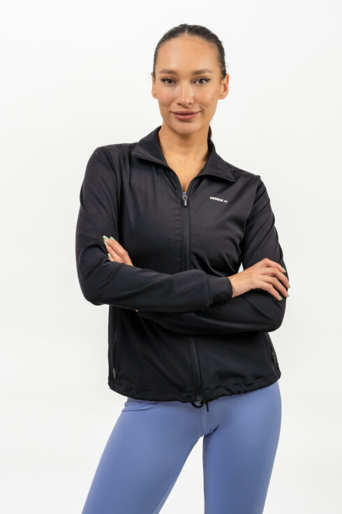 Mikina na zips s odleskom SLEEK 481