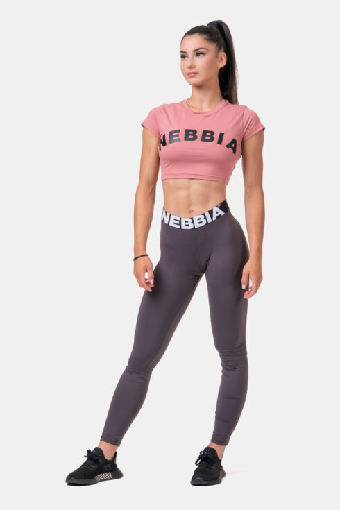 Sporty HERO crop top s krátkým rukávem 584 - Image 6
