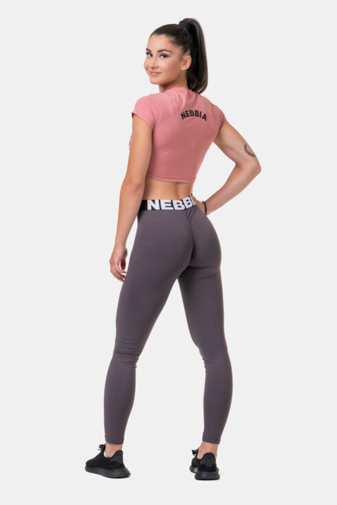 Sporty HERO crop top s krátkým rukávem 584 - Image 7