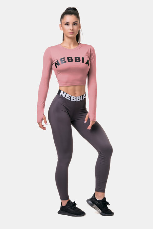 Sporty HERO crop top s dlhým rukávom 585 - Image 4