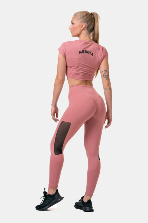 High Waist & Mesh Leggings 573 - immagine 3