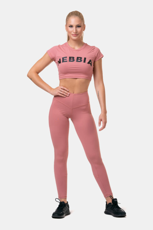 High Waist & Mesh Leggings 573 - immagine 4