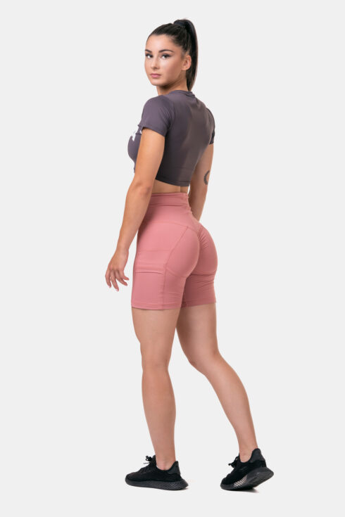 Short Sleeve Sporty Crop Top 584 - Image 5
