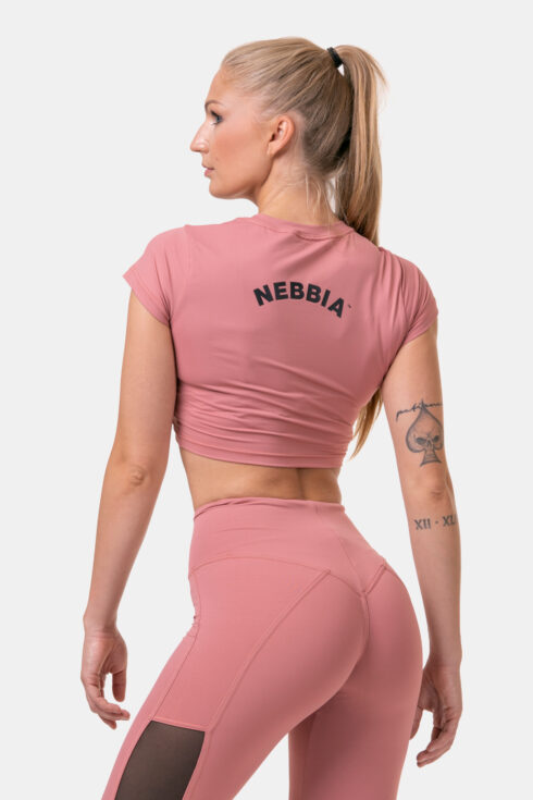 Sporty HERO crop top s krátkým rukávem 584 - Image 2
