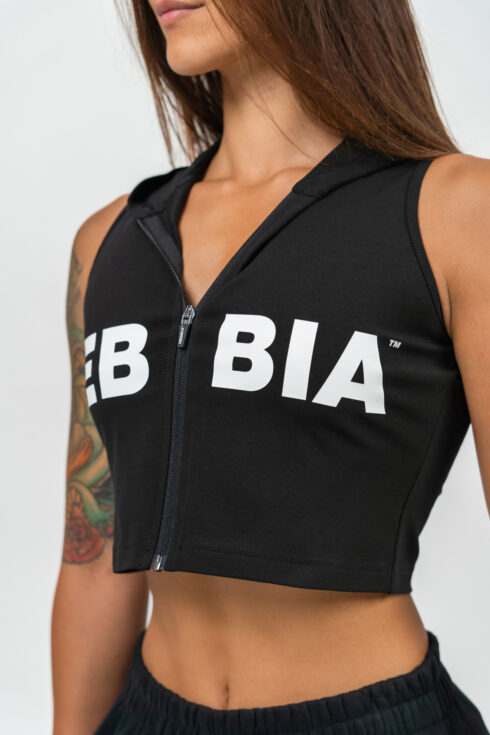 Sleeveless Zip-Up Hoodie MUSCLE MOMMY 258 - Image 3