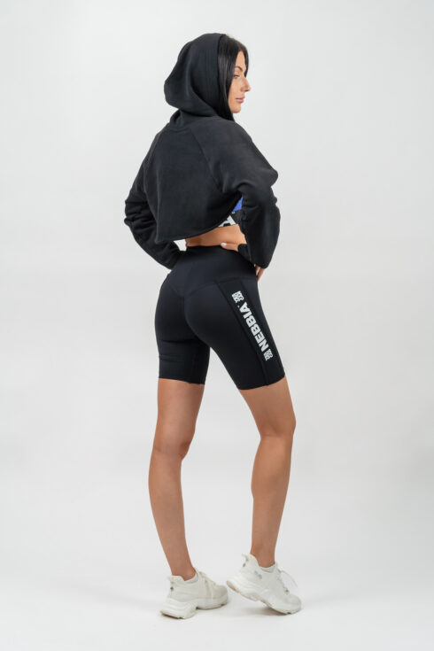 Designer Cropped Hoodie GYM TIME 259 - Image 3