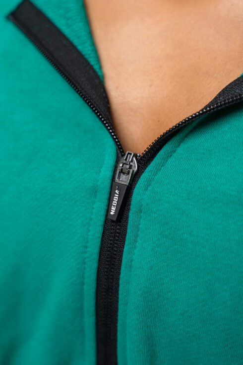 Cropped Zip-Up Hoodie ICONIC 254 - Image 5