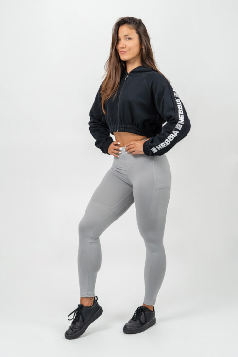 Cropped Zip-Up Hoodie ICONIC 254 - Image 3
