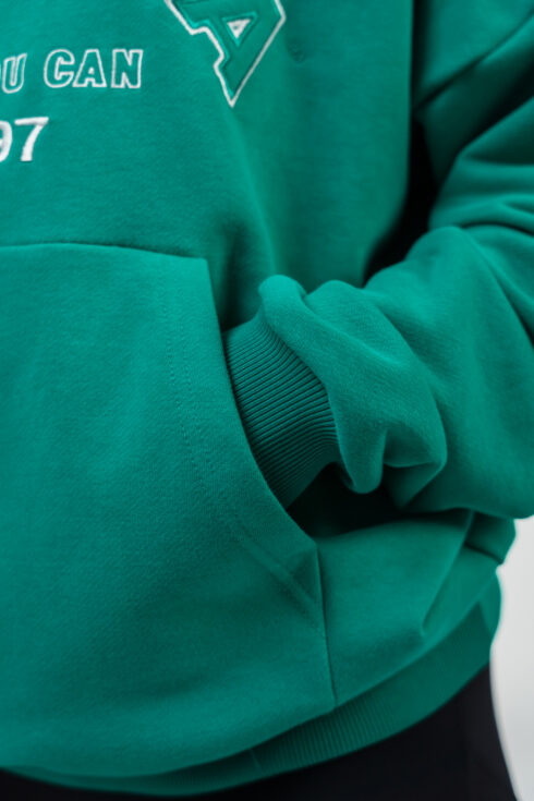 Branded Oversized Hoodie GYM RAT 256 - Image 3
