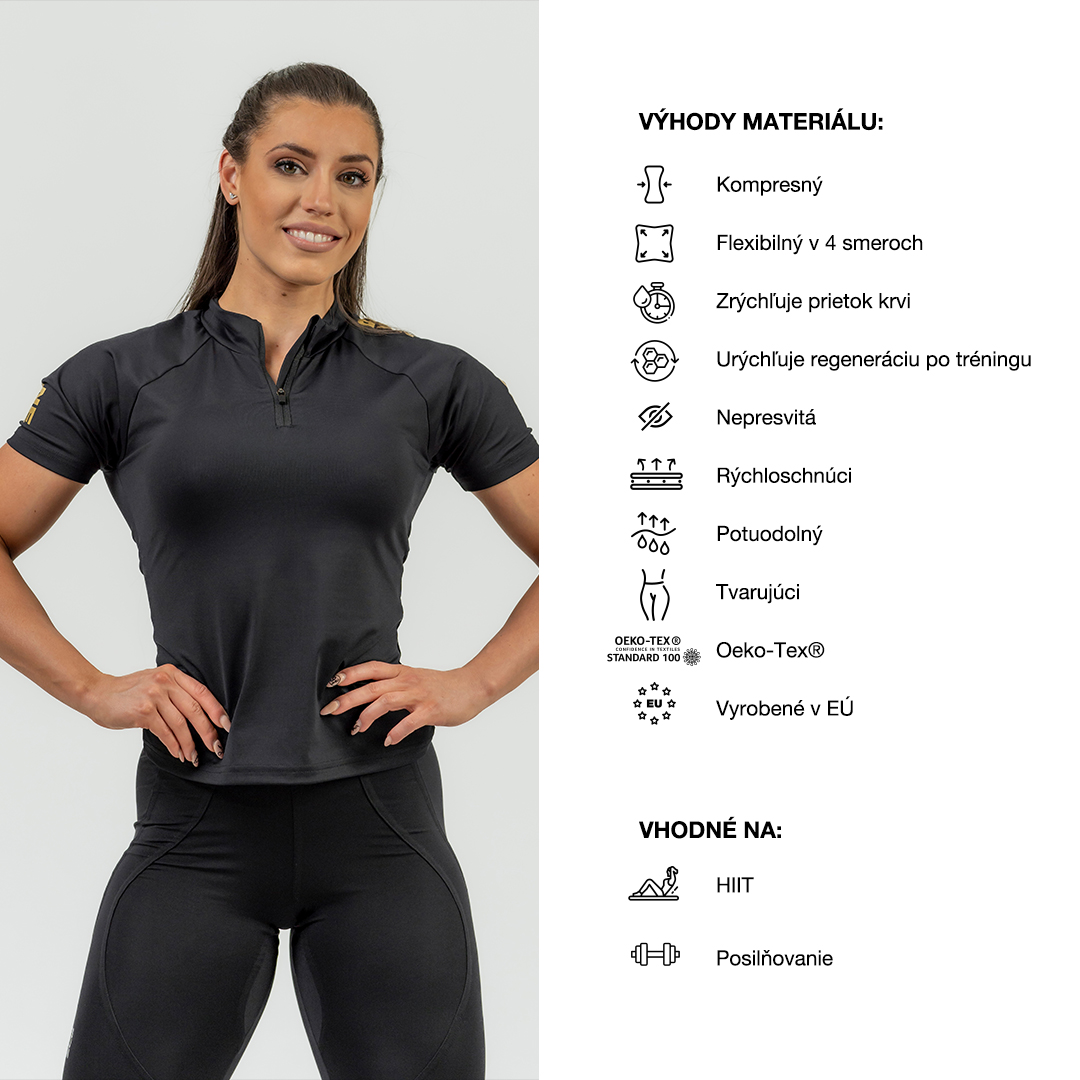 damske-funkcne-tricko-nebbia-intense-ultimate-831-black-gold
