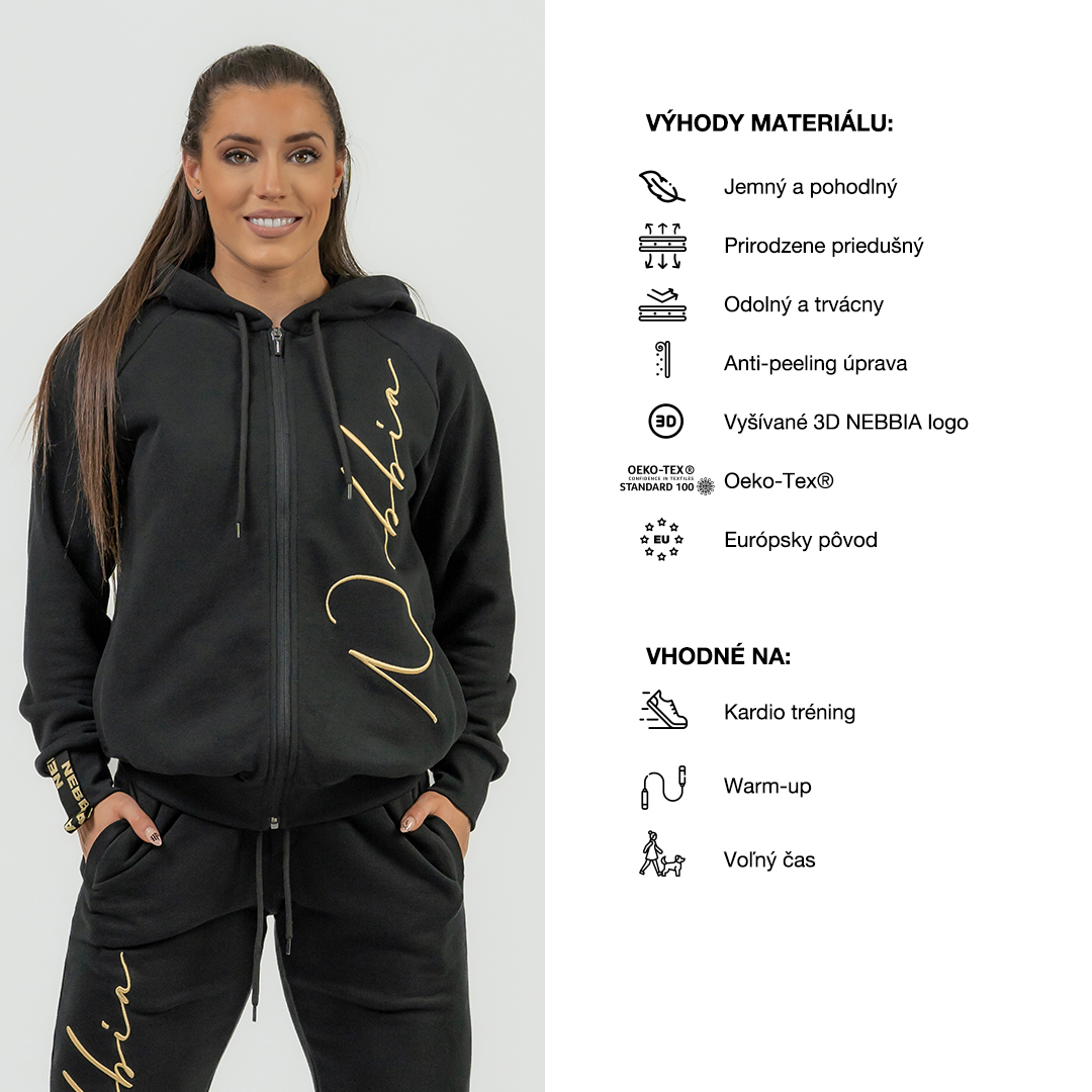 nebbia-damska-sportova-mikina-s-kapucnou-intense-signature-845-black