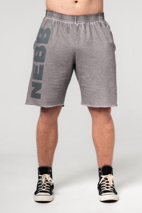 Washed-off Gym Sweatshorts NO BS 367