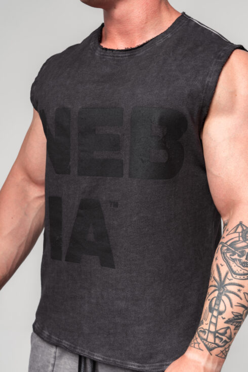 Washed-off Ärmelloser Hoodie BEASTIN' 361 – Bild 5