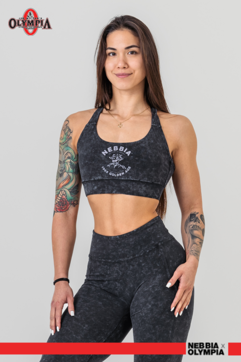 Washed Medium-Support Sports Bra GOLDEN AGE 778