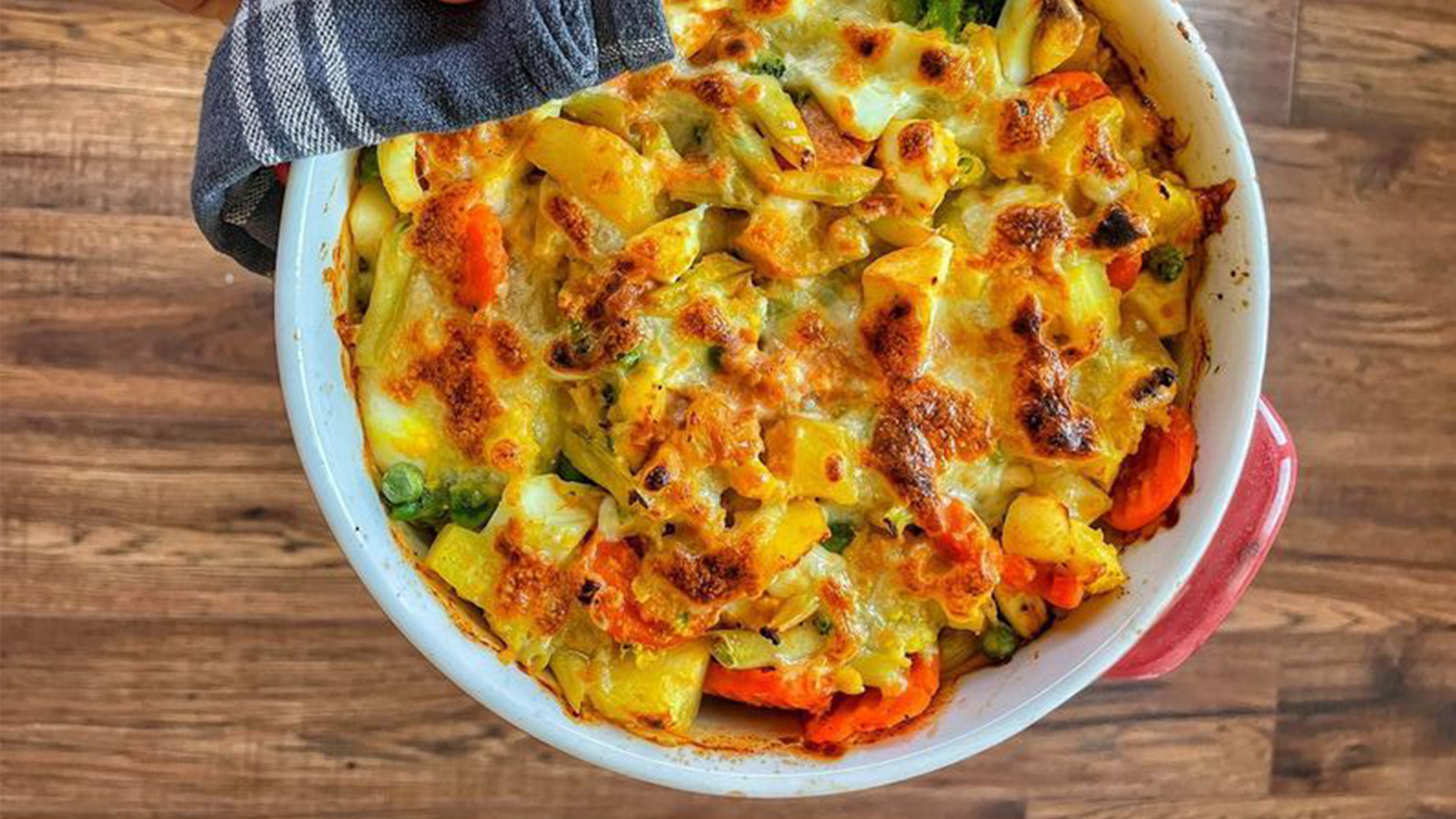 Sana casseruola di patate con ricotta