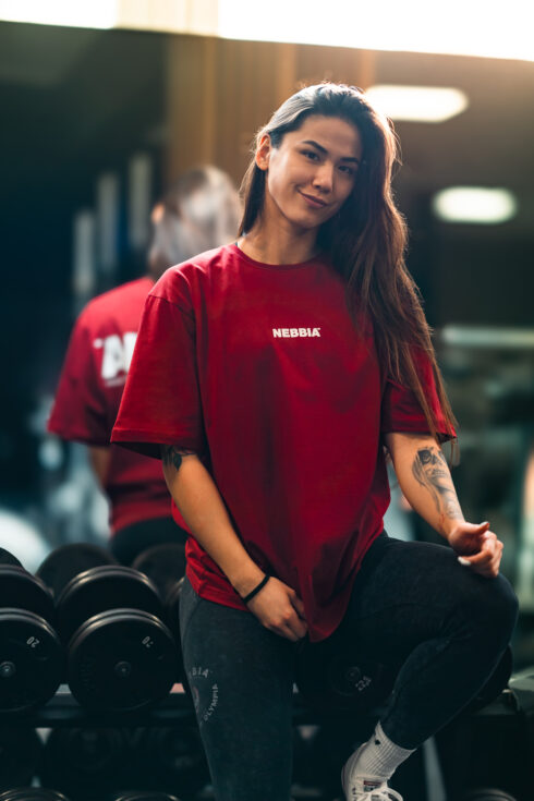 Oversized tričko GYM ESSENTIALS 381 - Image 2