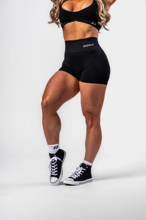 Bezešvé push-up šortky s vysokým pasem TOTALLY SEAMLESS 304 - Image 3