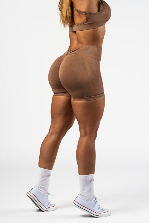 Shorts A Vita Alta Push-Up TOTALLY SEAMLESS 304 - immagine 4