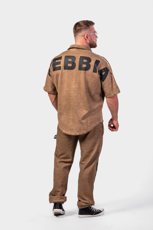Washed-off Oversized Shirt 90s THROWBACK 347 - Image 3