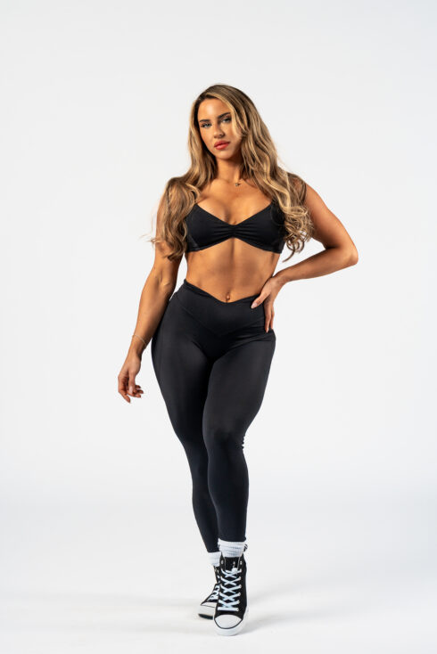 Leggings Mit V-Förmigem Bund STRONG BEAUTY 425 – Bild 7