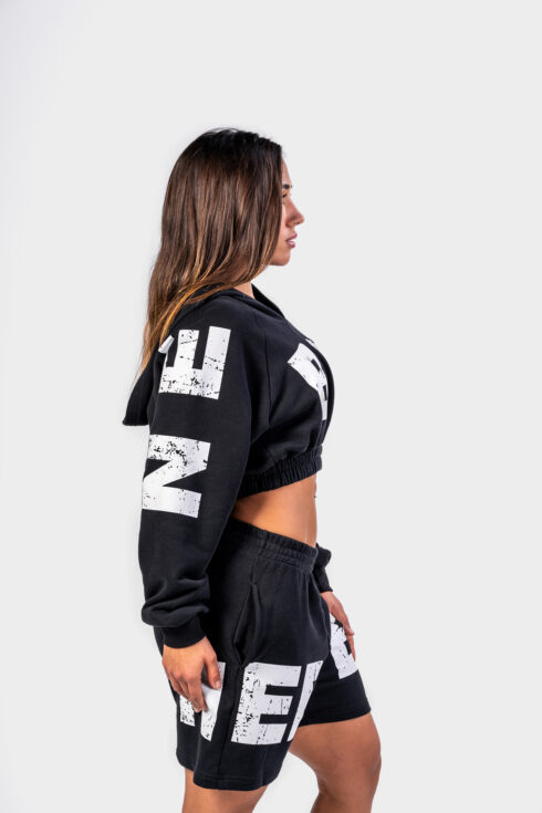 Crop top mikina MUSCLE MOMMY 619 - Image 2