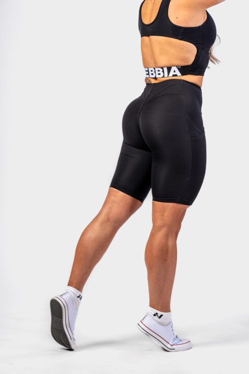 High waisted biker shorts 10″ GYM THERAPY 628 - Image 4