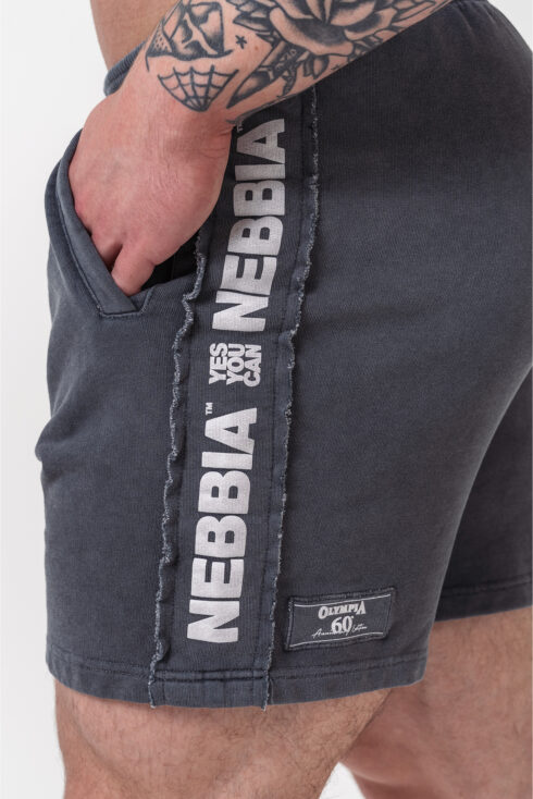 Washed-off Sweat-Shorts LEGEND 786 – Bild 4