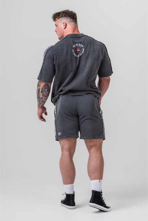 Washed-off Sweat-Shorts LEGEND 786 – Bild 3