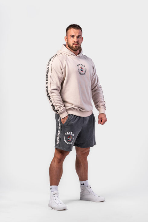 Washed-off Sweat-Shorts LEGEND 786 – Bild 5