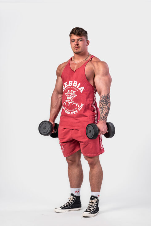 Washed-off Sweat-Shorts LEGEND 786 – Bild 5