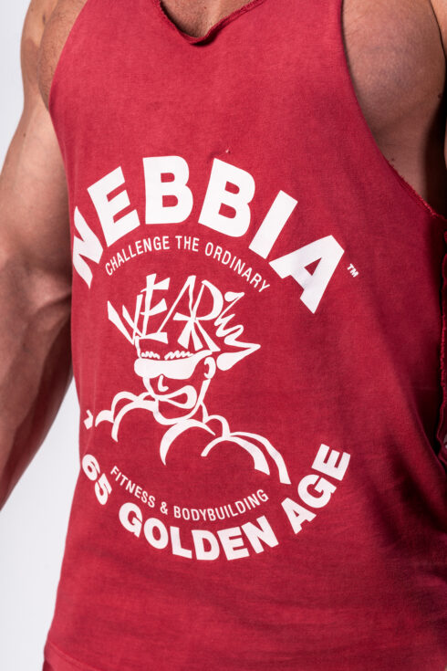 Washed Muscle Back Stringer GOLDEN AGE 791 - Image 5