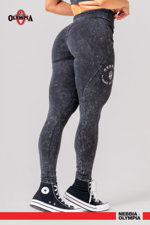 Washed High Waisted Leggings GYM WARRIOR 776