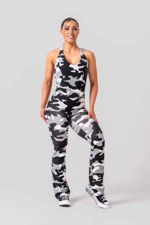 Figurformender Jumpsuit mit Schlag OWN THE GYM 397 – Bild 4